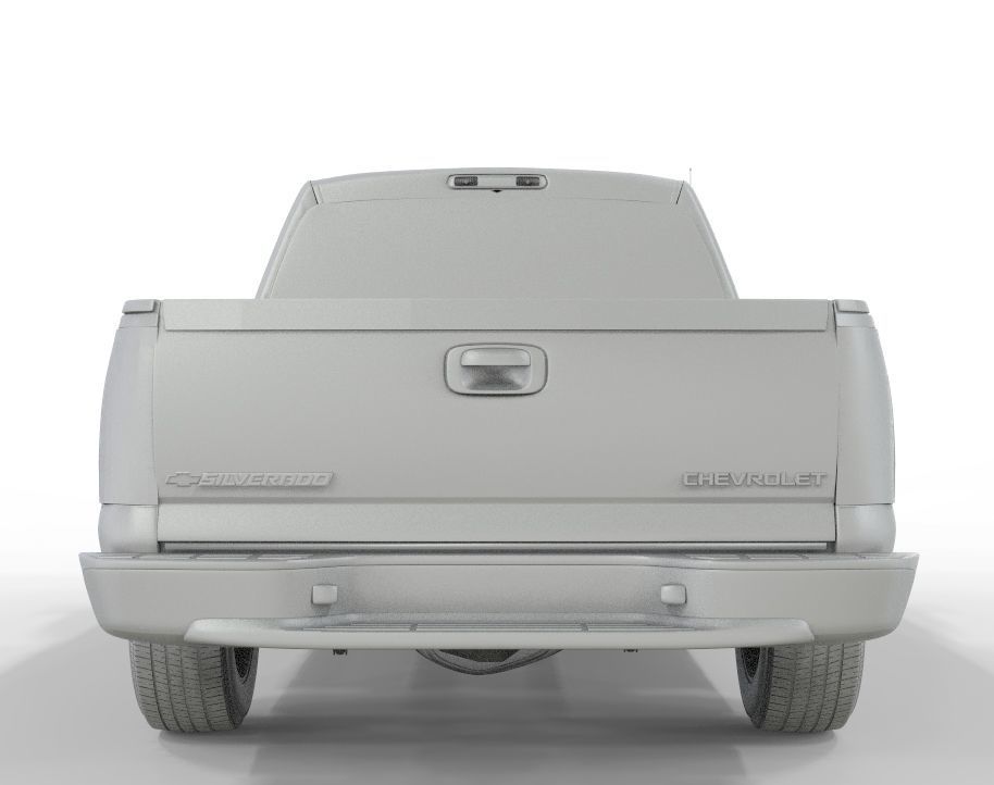 Chevrolet Silverado 2001 1500 3D model_7