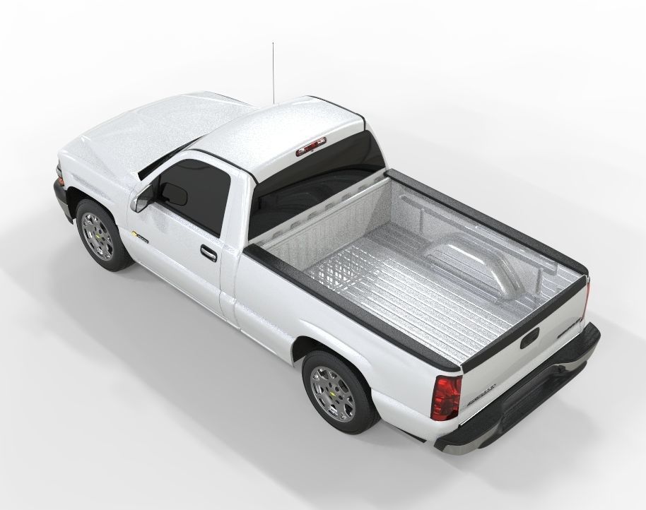Chevrolet Silverado 2001 1500 3D model_5