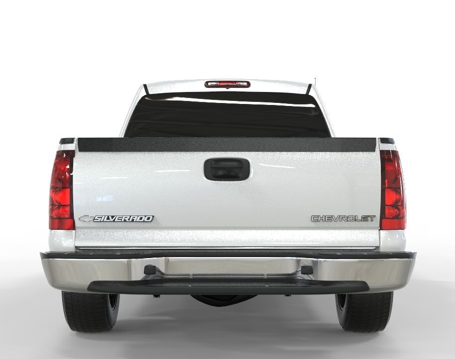 Chevrolet Silverado 2001 1500 3D model_4