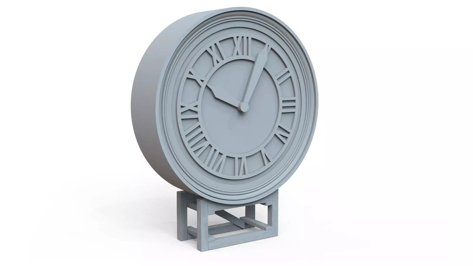 Back to the future 3- Clock 3D print model