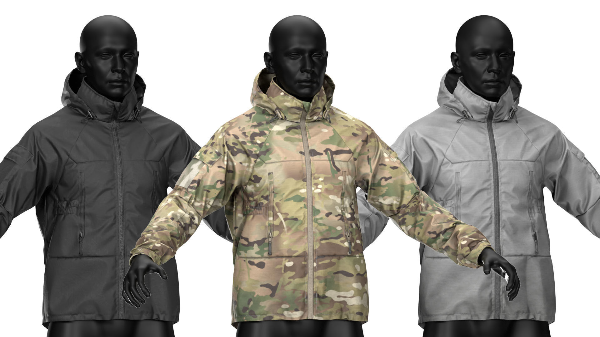 PCU L5 JACKET Low-poly 3D model_1