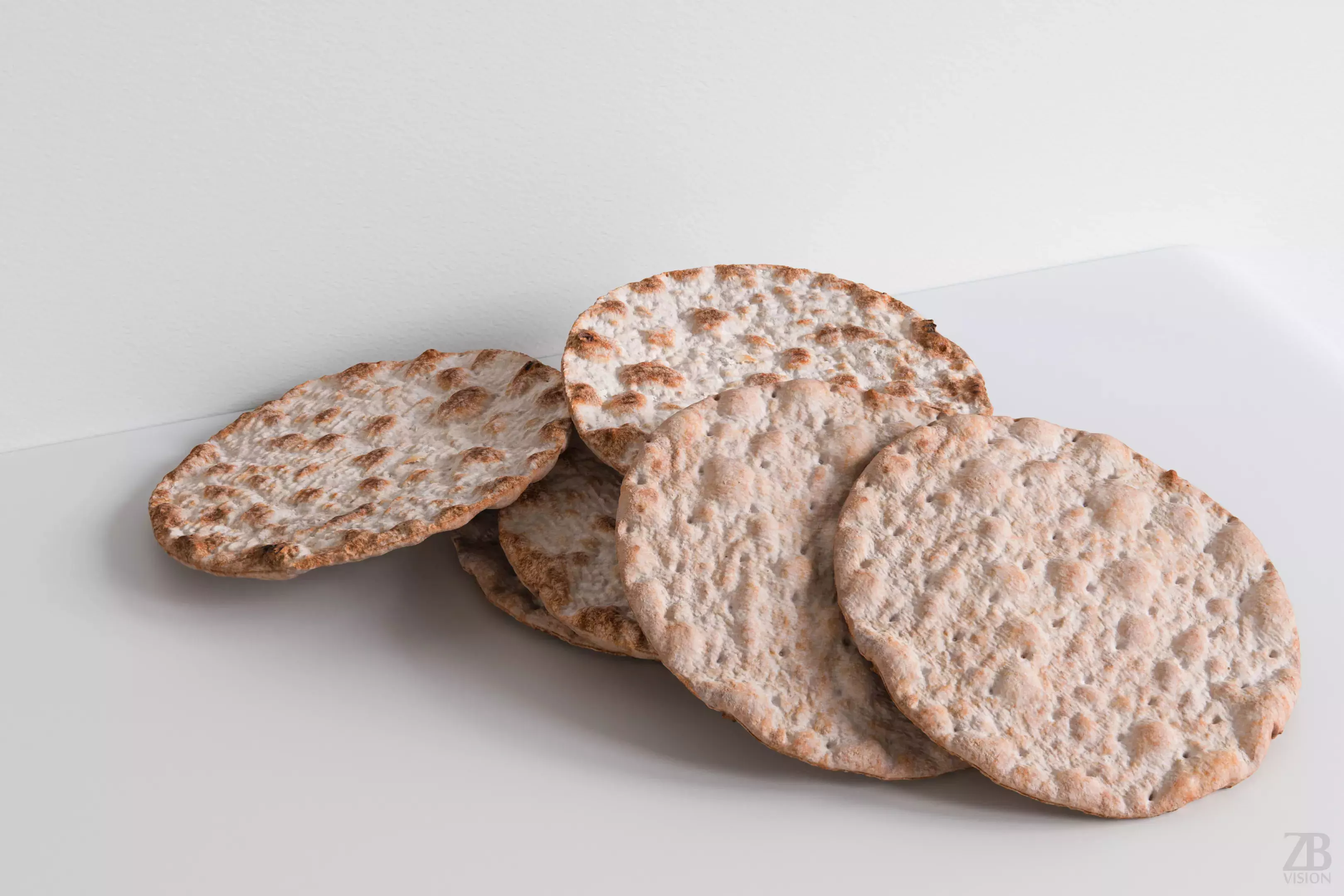 Crispbread 3D model_0