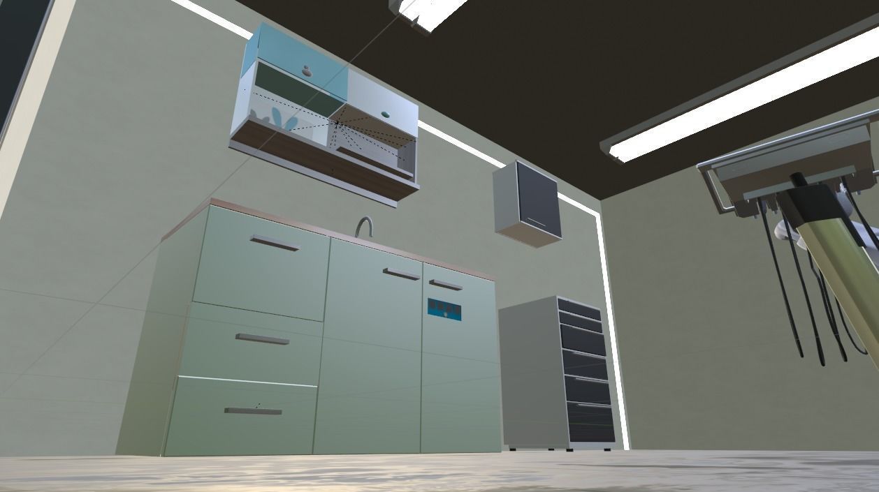 Dentist clinic 3D model_12