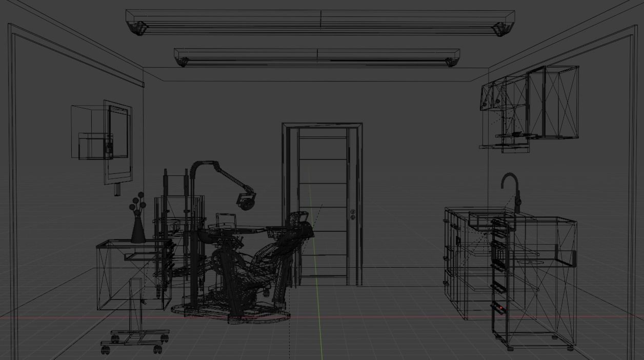 Dentist clinic 3D model_13