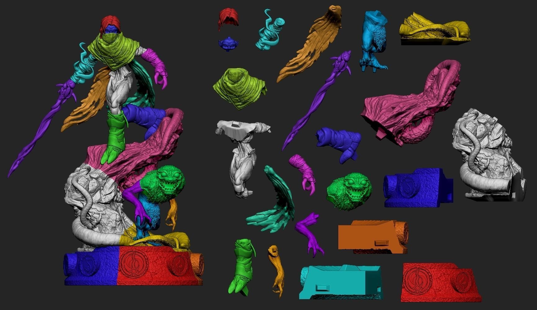 RAZIEL BY CREATIVE GEEK MB 3D print model_12