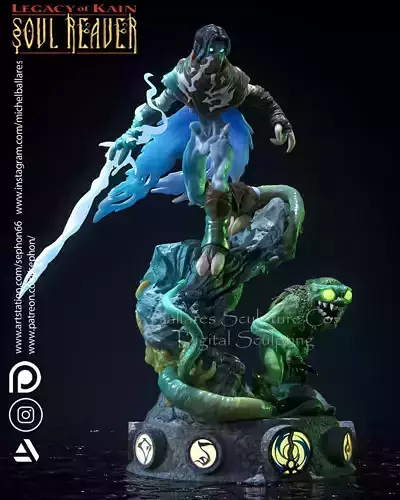 RAZIEL BY CREATIVE GEEK MB 3D print model