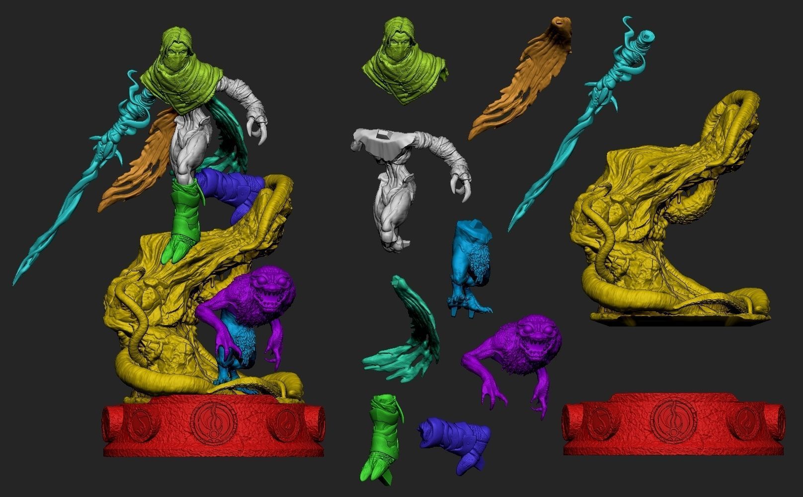 RAZIEL BY CREATIVE GEEK MB 3D print model_11
