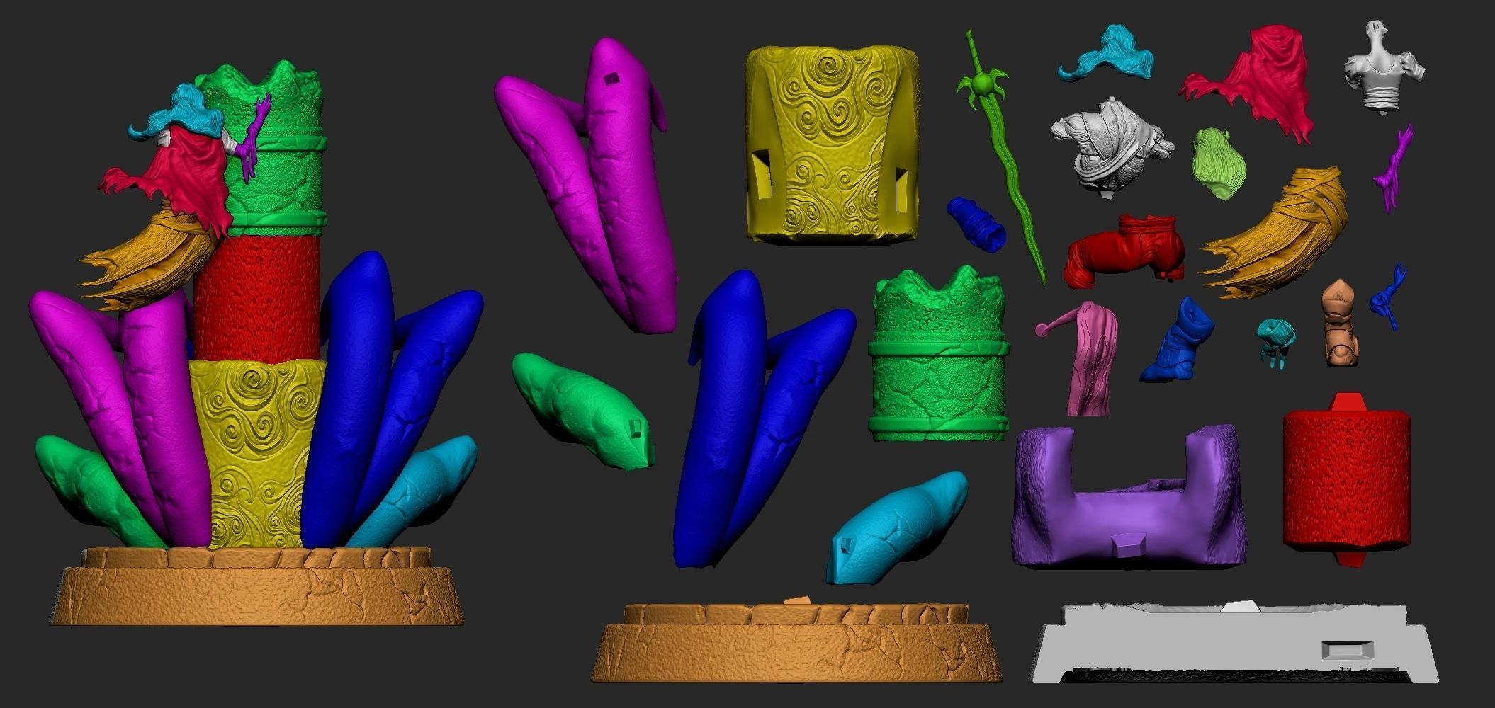 KAIN DIORAMA BY CREATIVE GEEK MB 3D print model_6