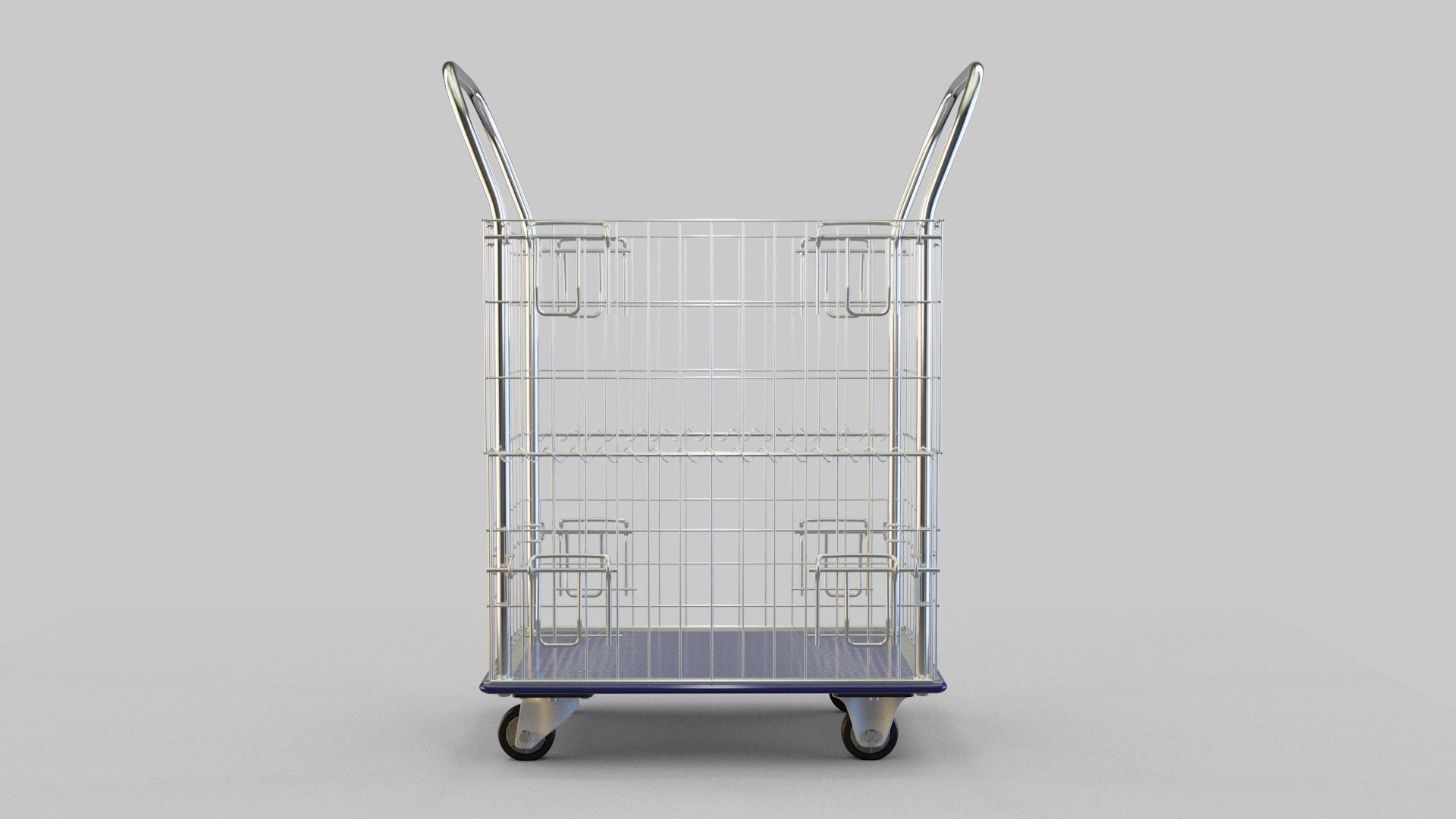Mesh trolley 3D model_22