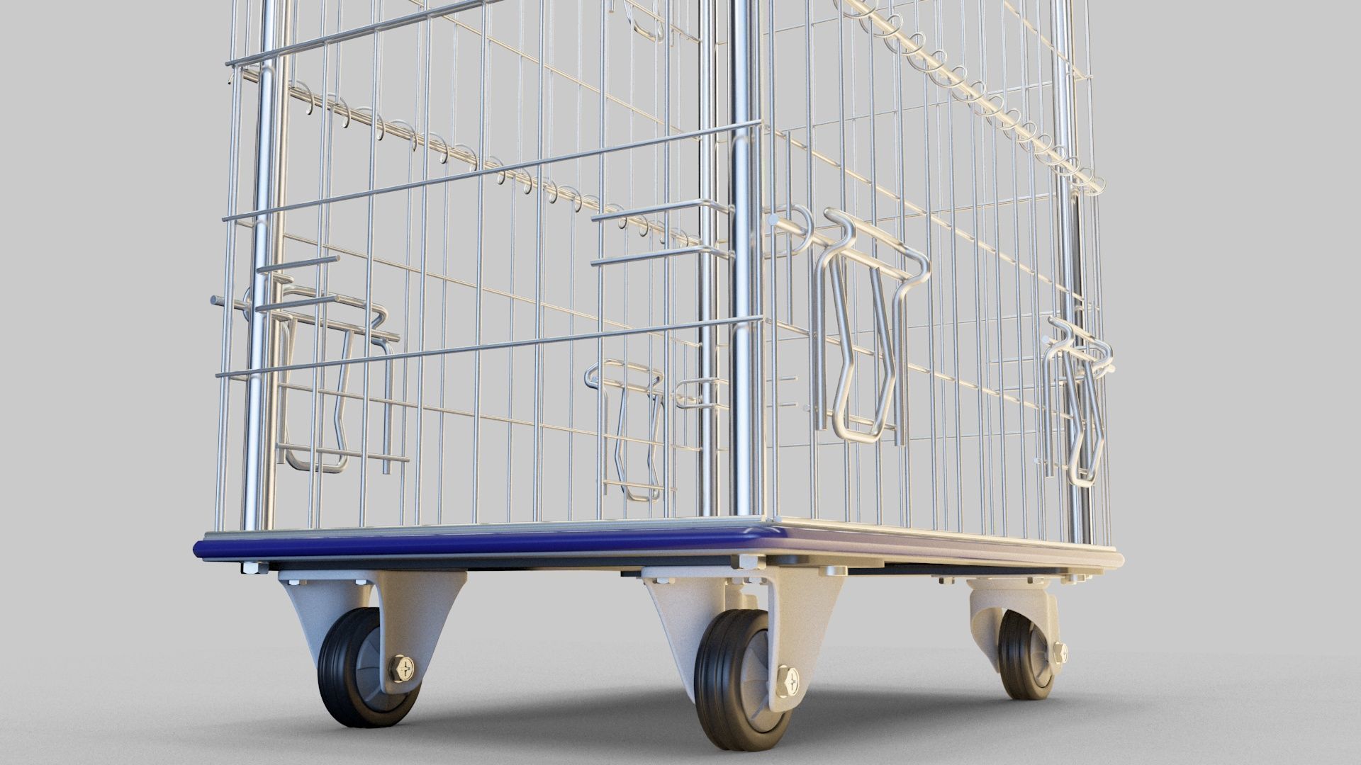 Mesh trolley 3D model_24