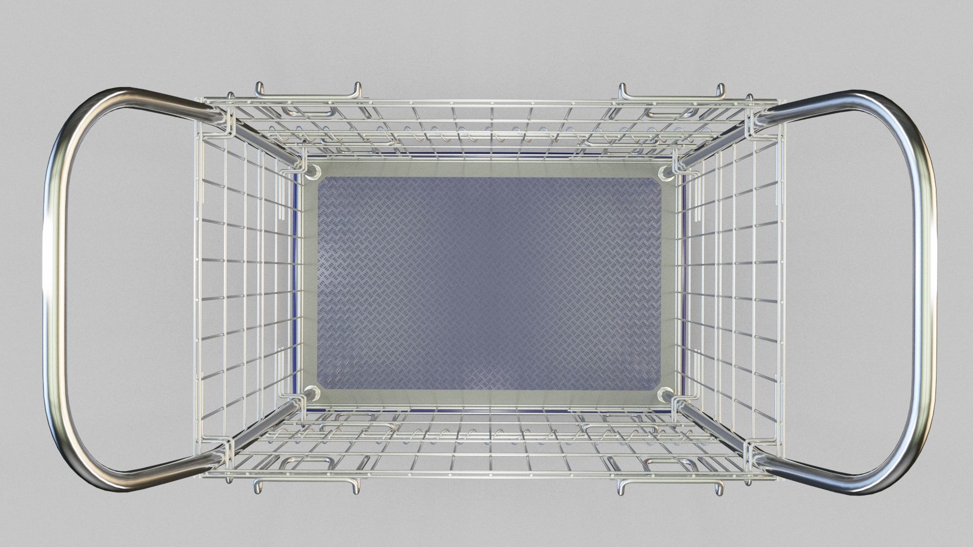 Mesh trolley 3D model_31