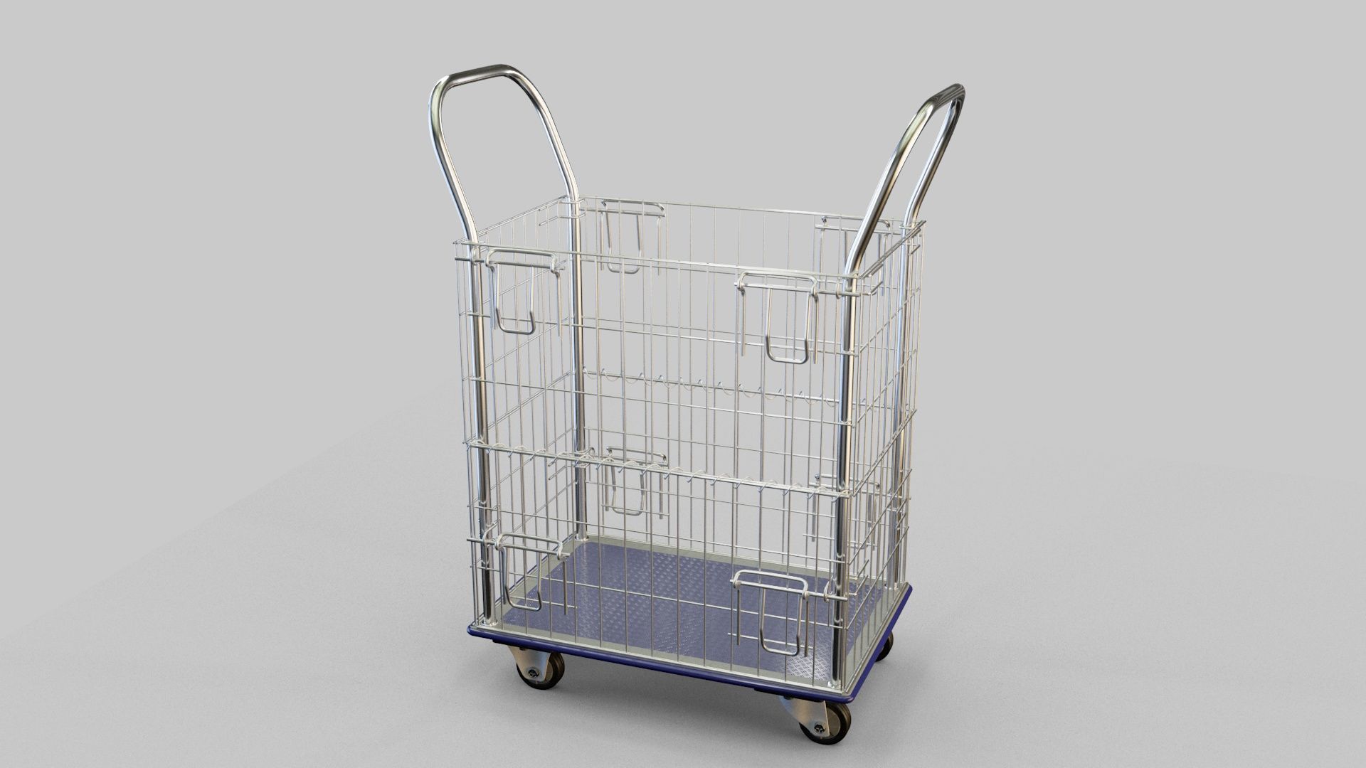 Mesh trolley 3D model_18