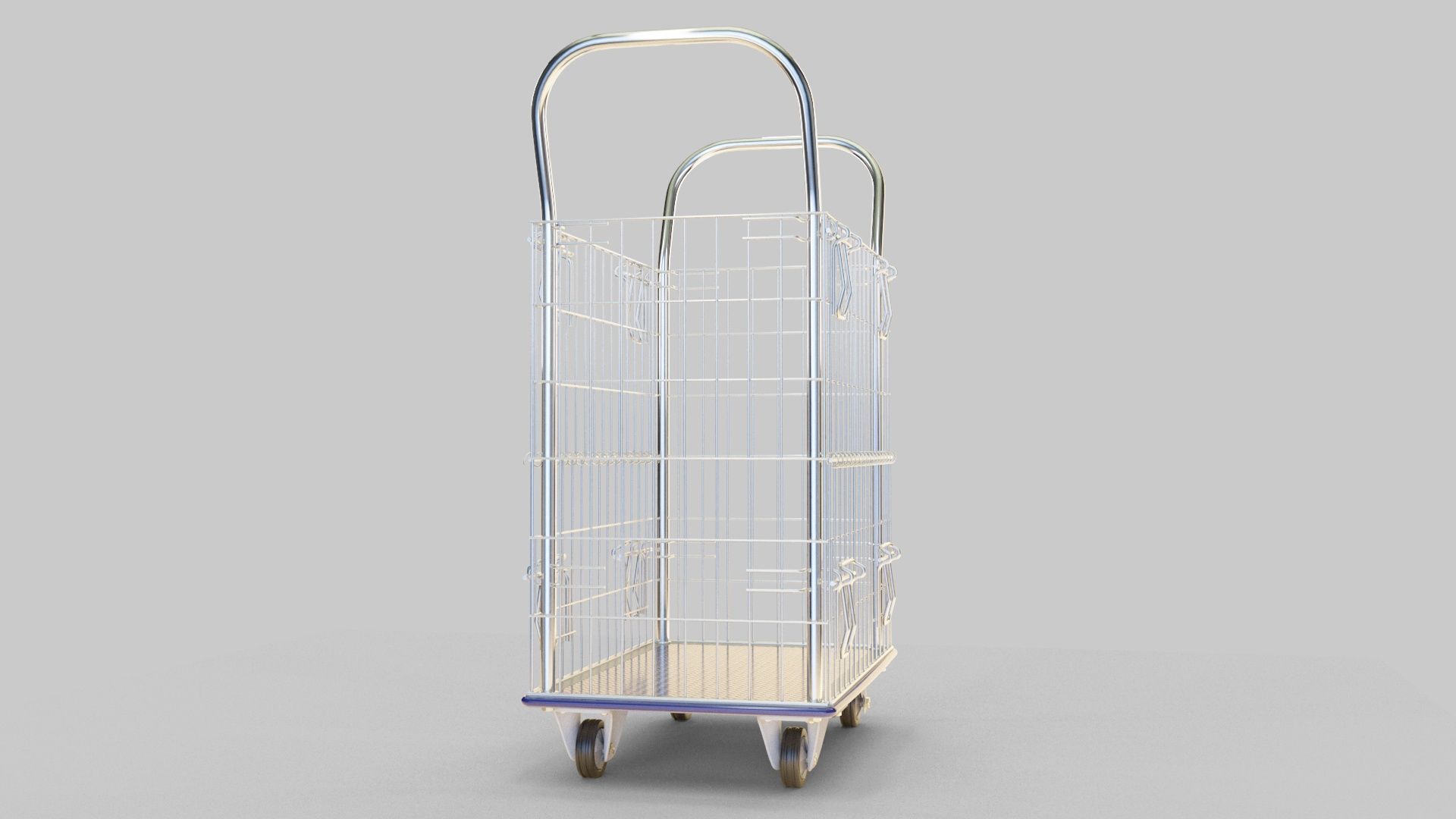 Mesh trolley 3D model_23