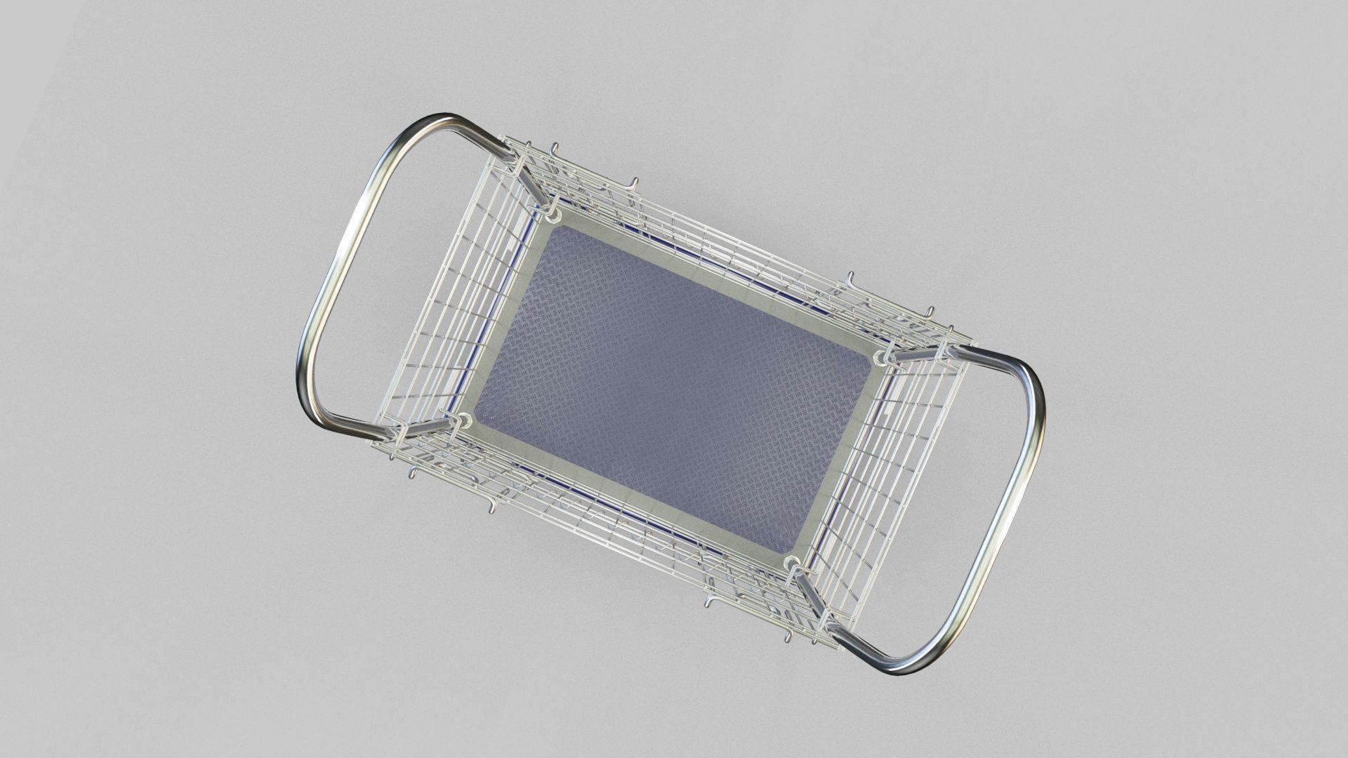 Mesh trolley 3D model_30