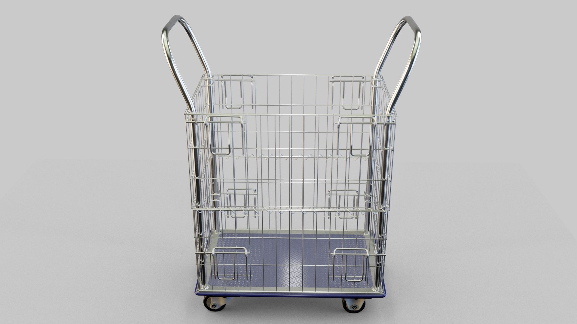 Mesh trolley 3D model_21
