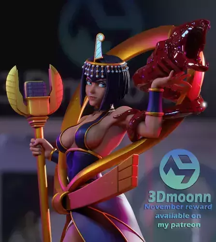 eliza - skullgirls 3D print model
