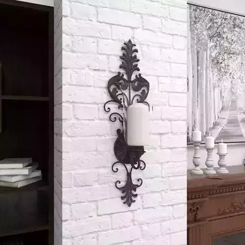 George  Metal Wall Sconce