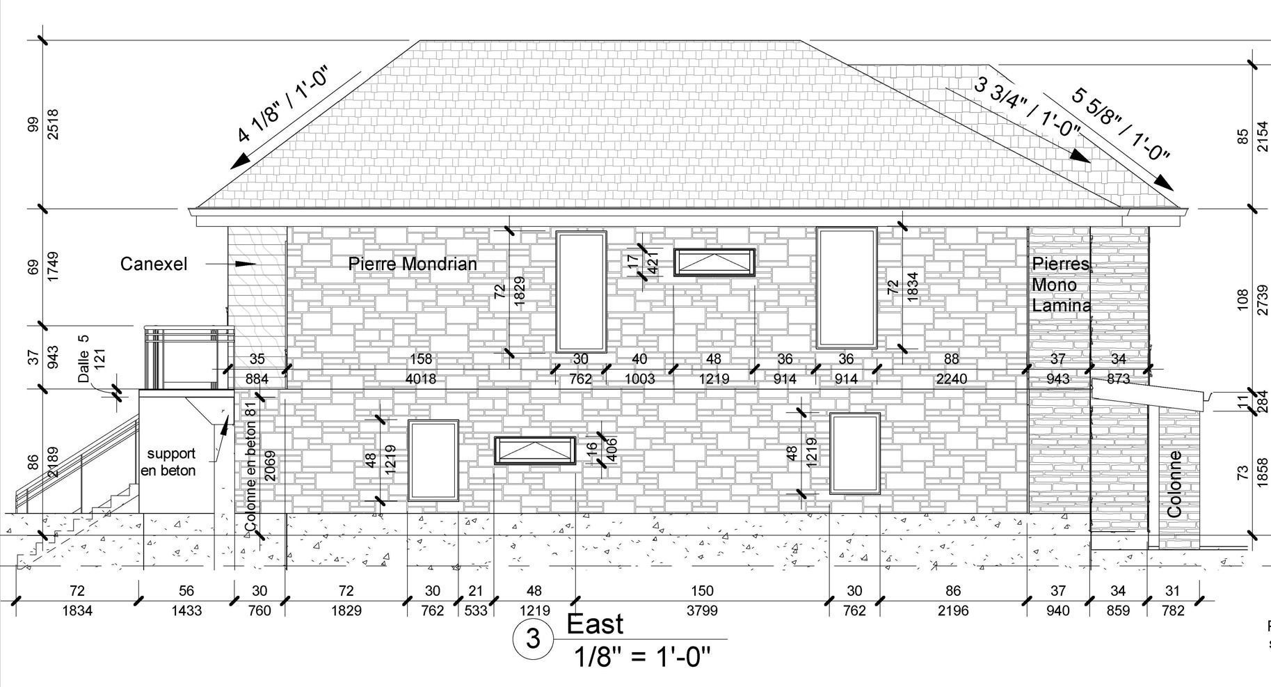 3D MODERN COTTAGE HOUSE MODEL Low-poly 3D model_5