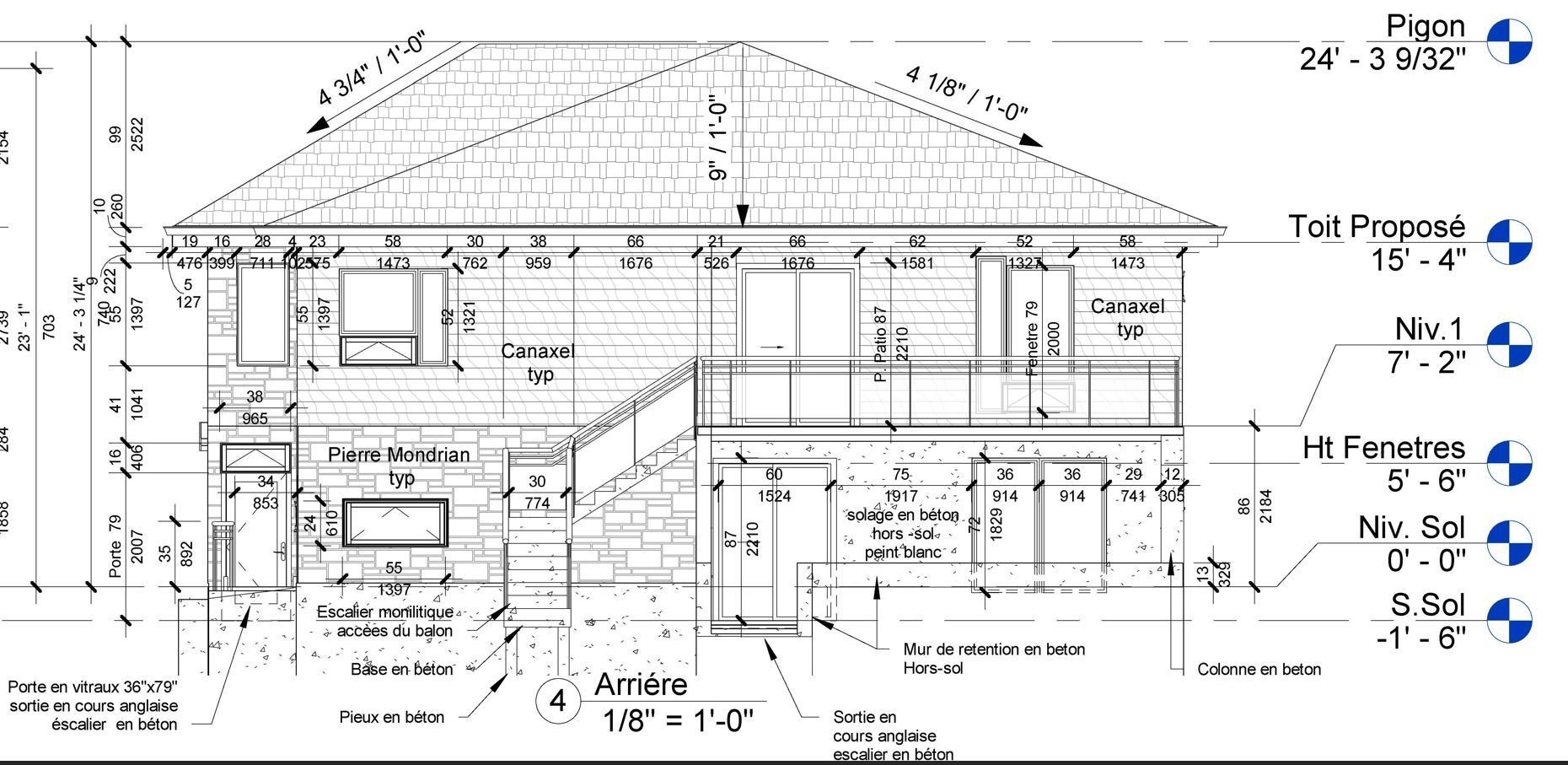 3D MODERN COTTAGE HOUSE MODEL Low-poly 3D model_3