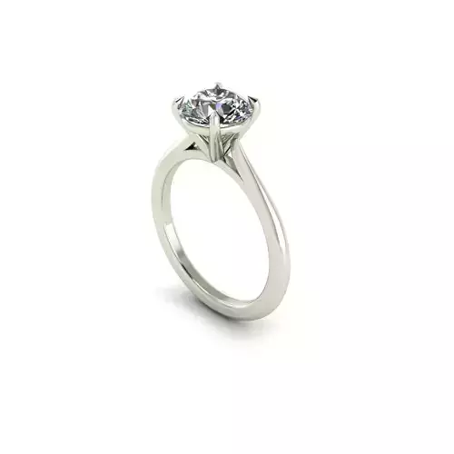 Solitaire Diamond Engagement Ring R121