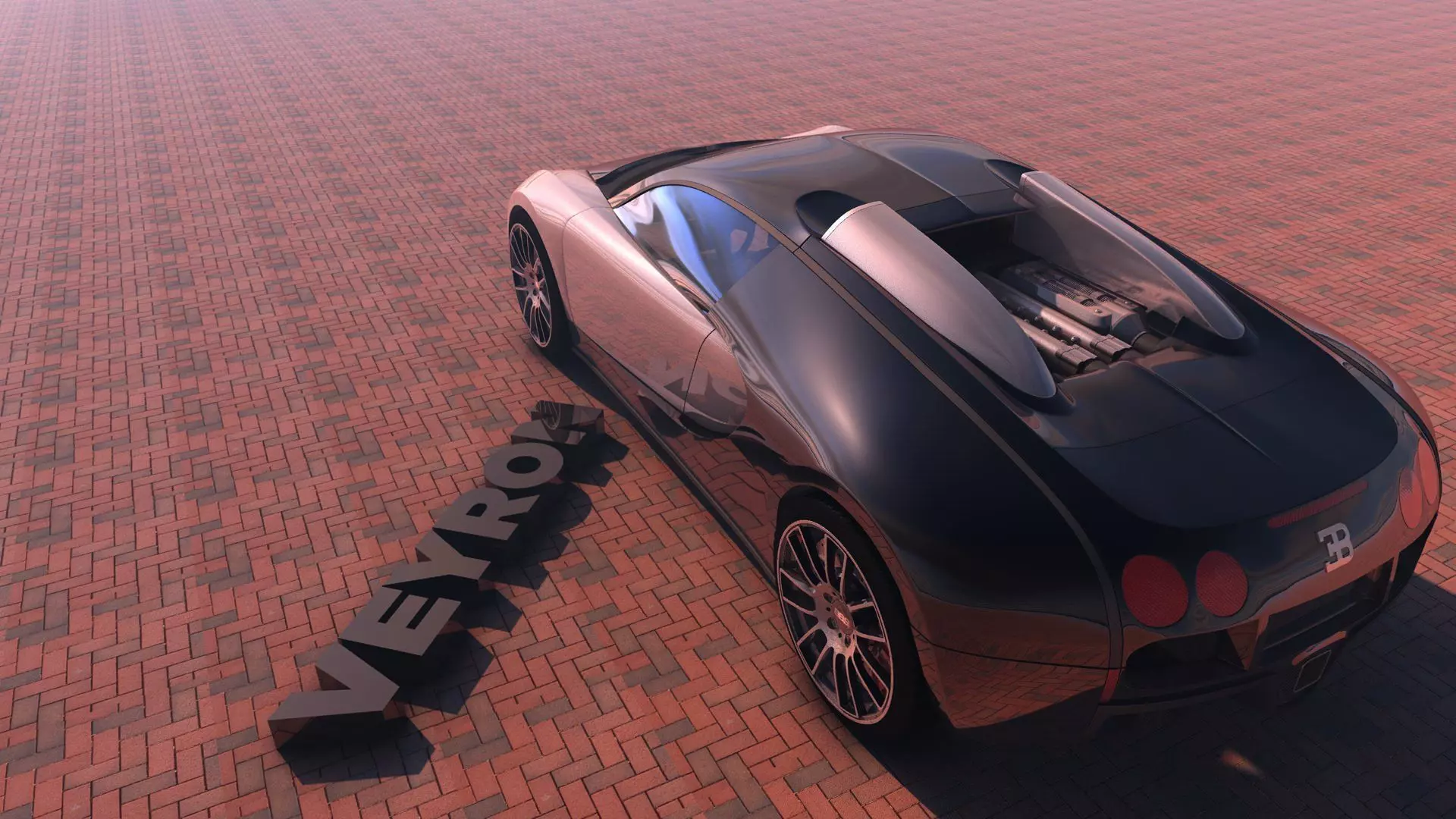 Bugatti Veyron 3D model