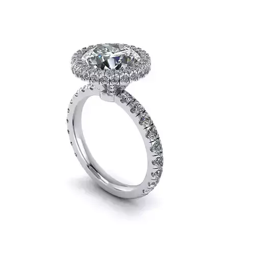Women Diamond Fashion Ring R86