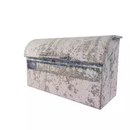 Japanese Rust Trash Can