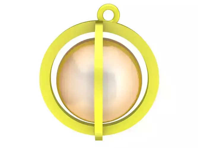 5863 pearl ball pendant