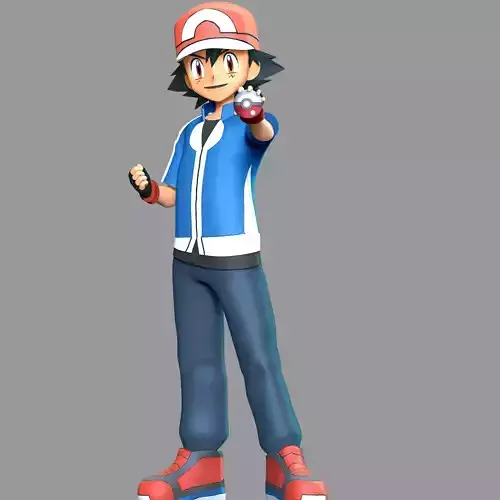 Ash Ketchum - Satoshi Pokemon