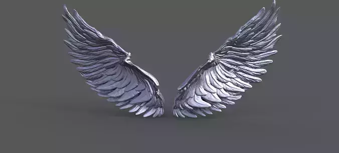 Delphi Torch Statue wings