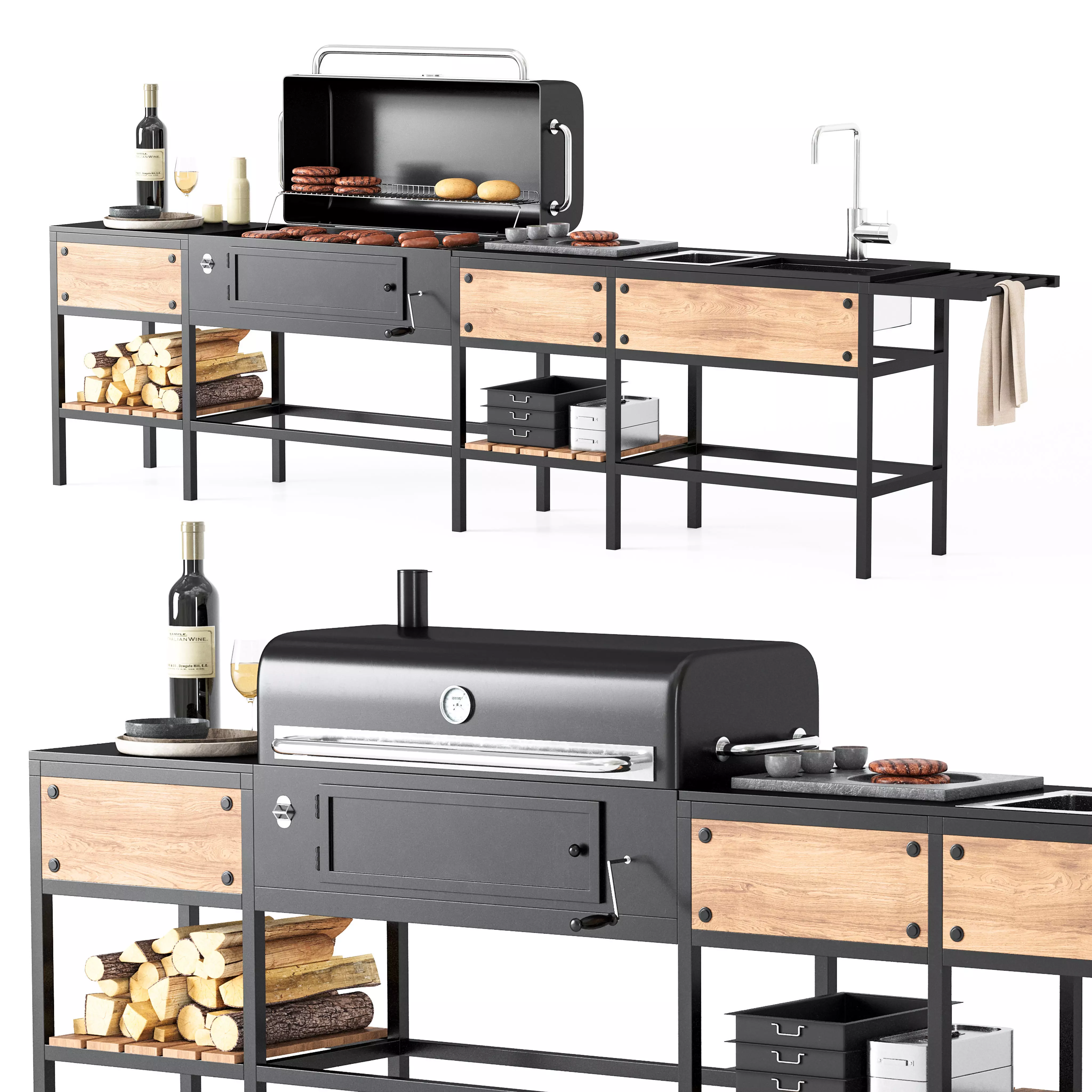 Barbecue 53 3D model_0