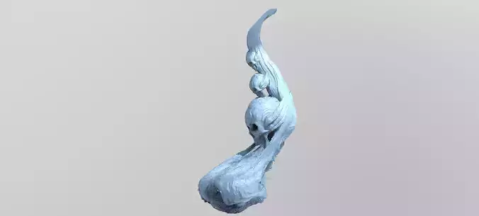 Asteroid scull horn single