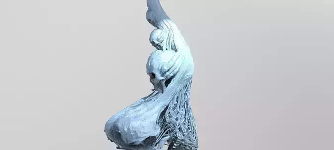 Asteroid scull horn webbed