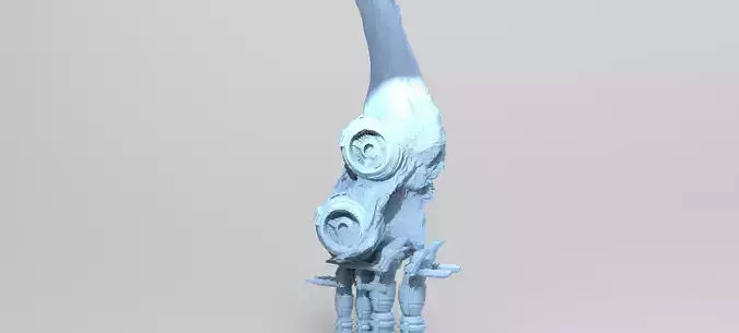 Moon base Dark scull top 