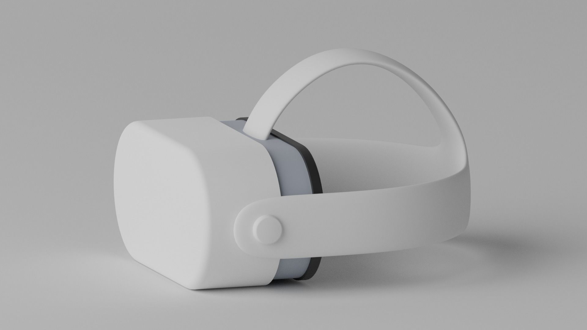 VR Virtual Reality Headset 3D model_4