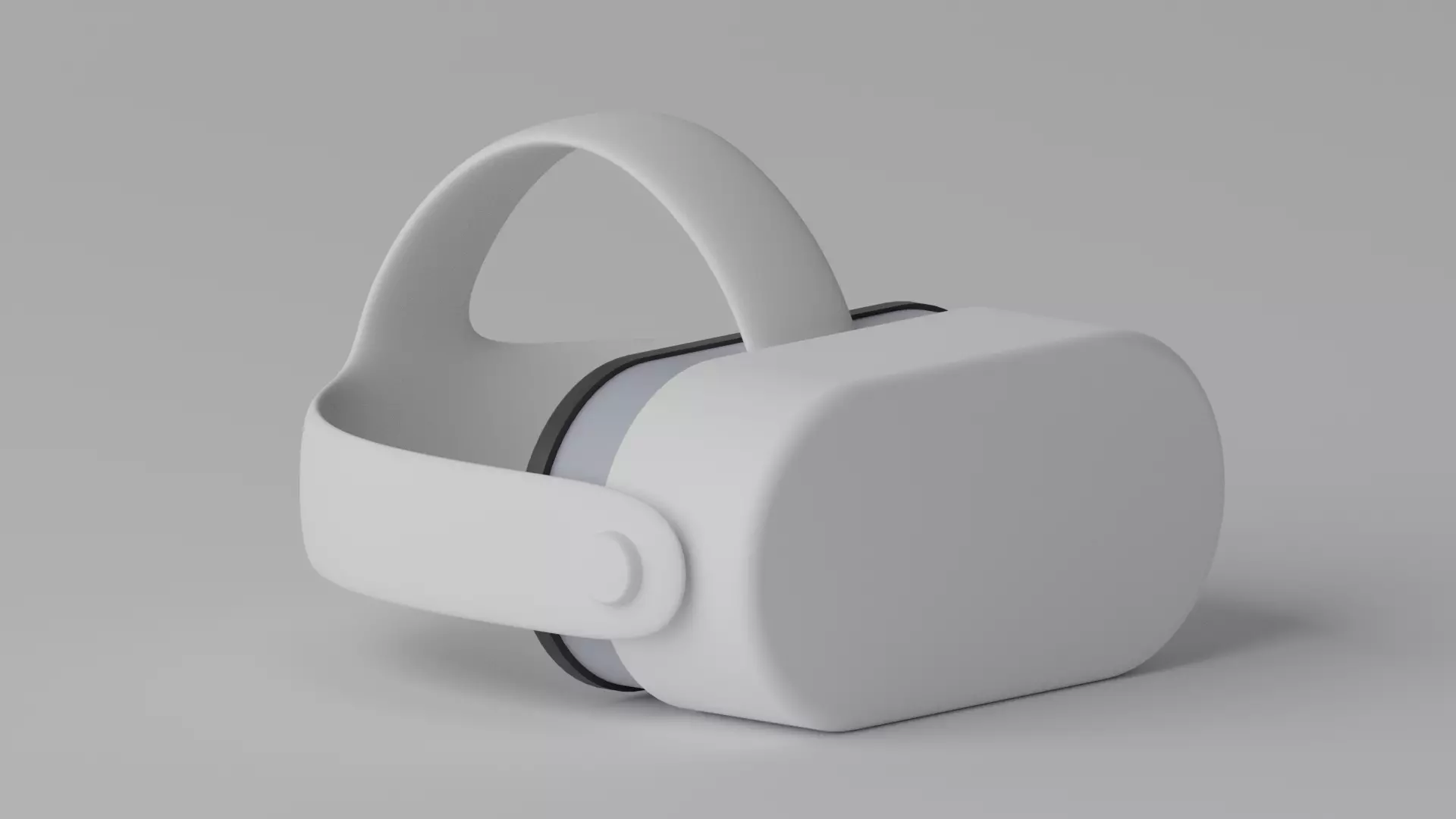 VR Virtual Reality Headset 3D model_0
