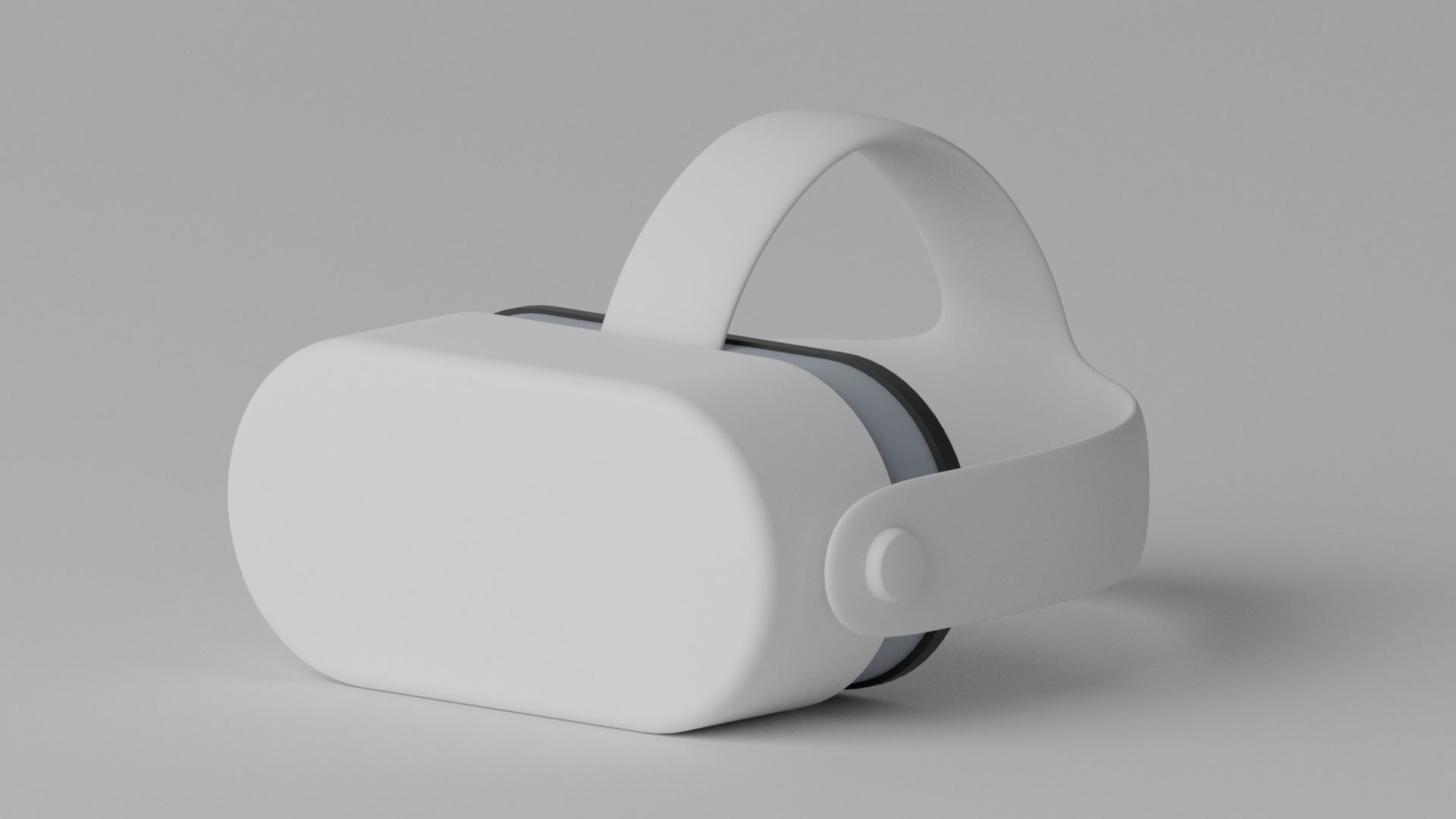 VR Virtual Reality Headset 3D model_3