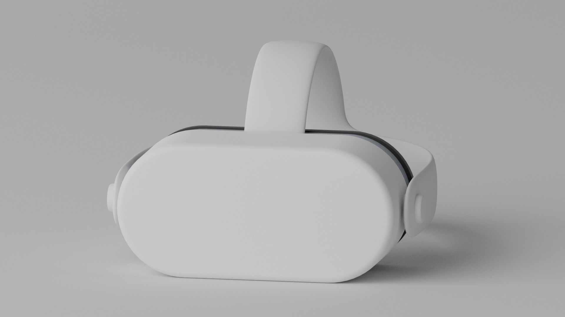 VR Virtual Reality Headset 3D model_2