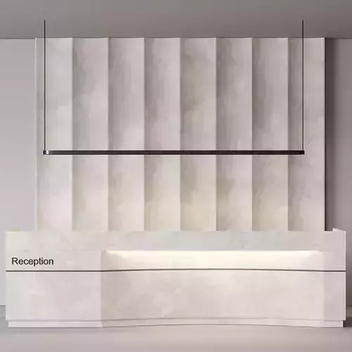 Office Furniture Reception Design 01