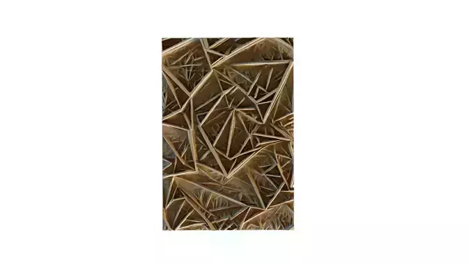mural decor set wall panel 10 3D model
