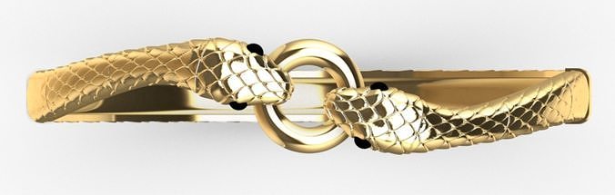 SNAKE BANGLE 3D print model