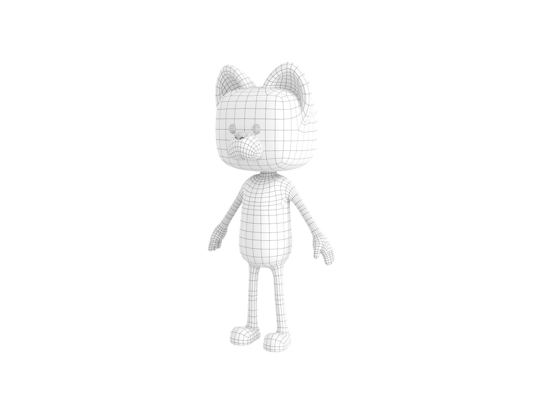 Mascot021 Frankie 3D model_28