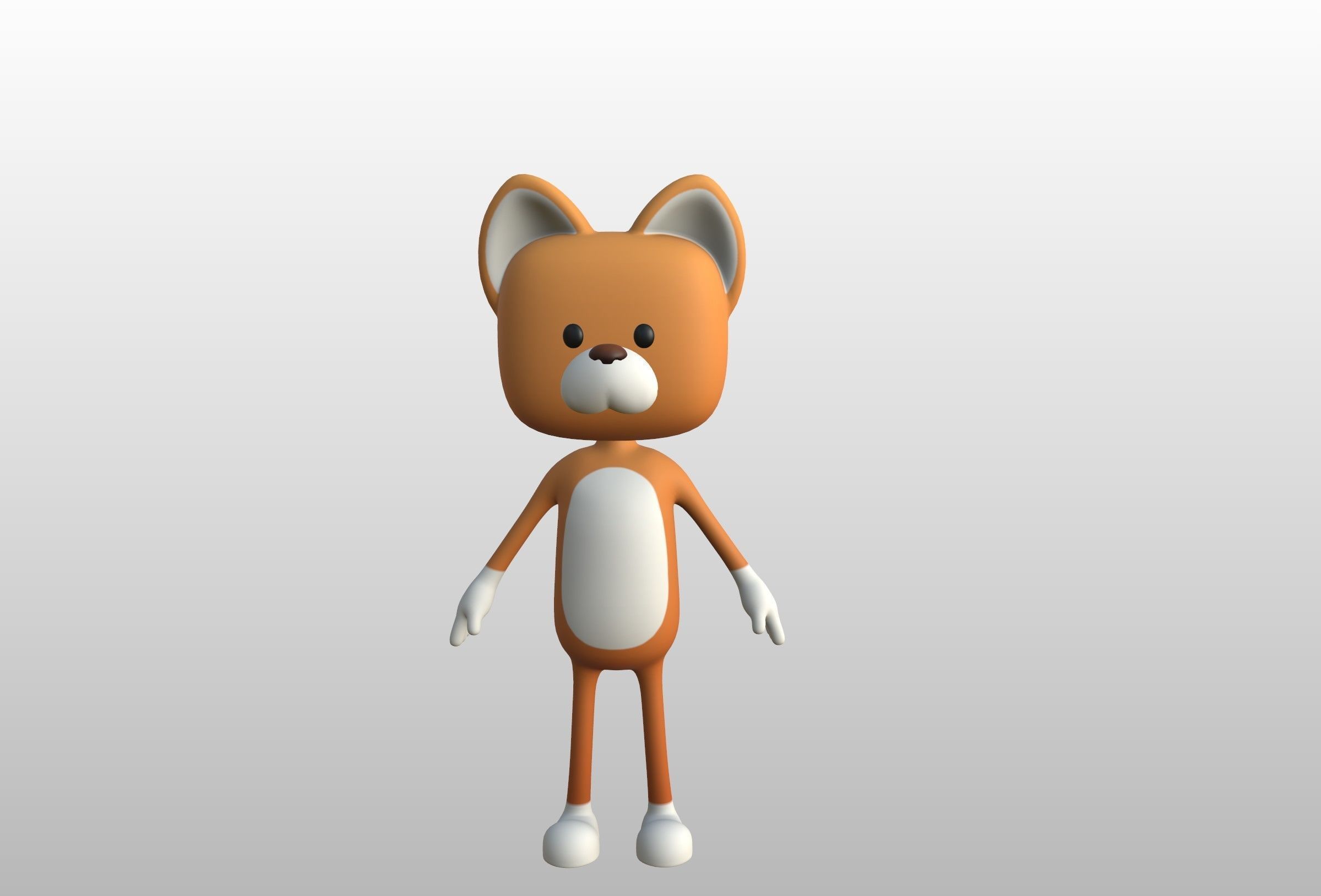 Mascot021 Frankie 3D model_11
