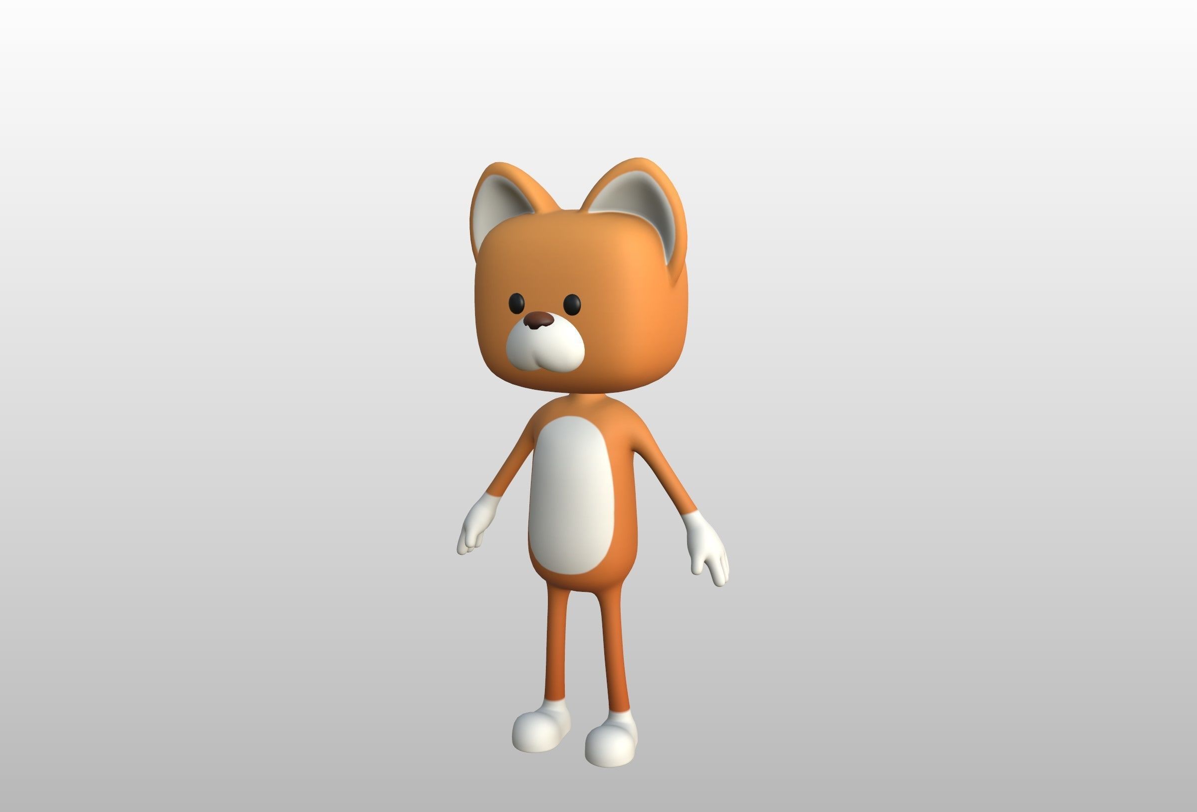 Mascot021 Frankie 3D model_10