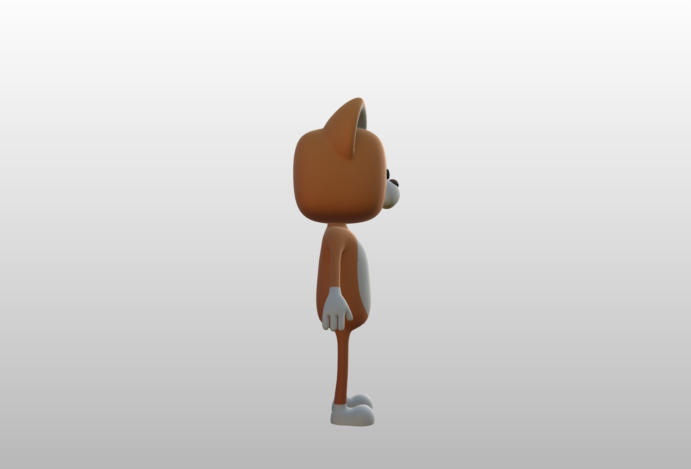 Mascot021 Frankie 3D model_14