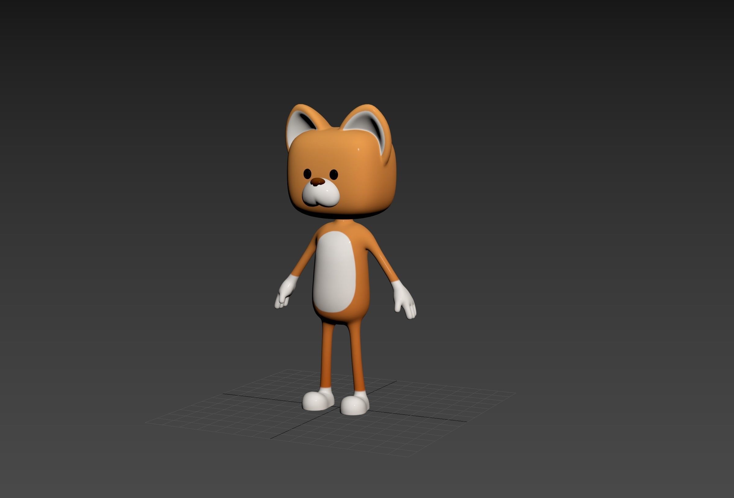Mascot021 Frankie 3D model_25