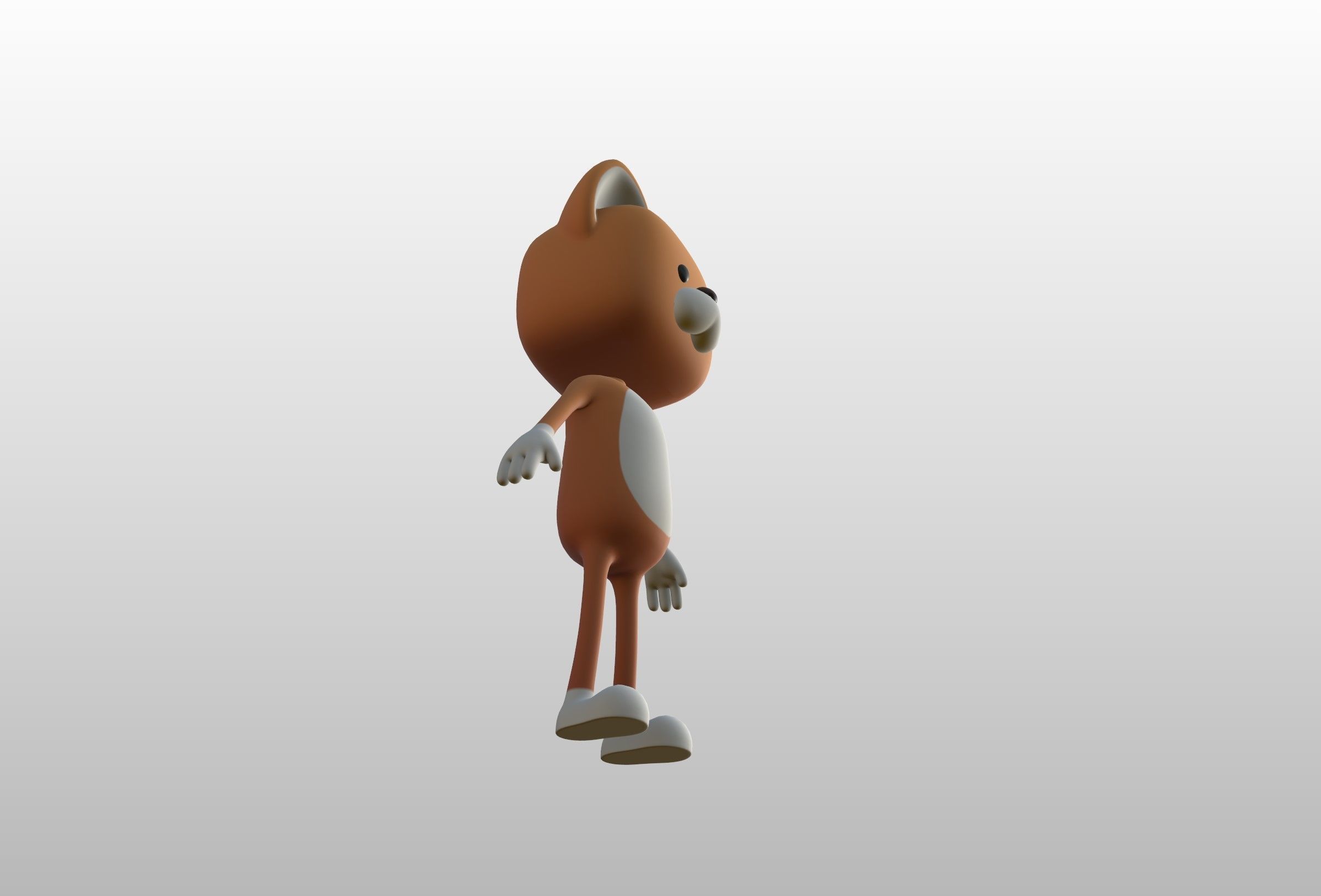 Mascot021 Frankie 3D model_13