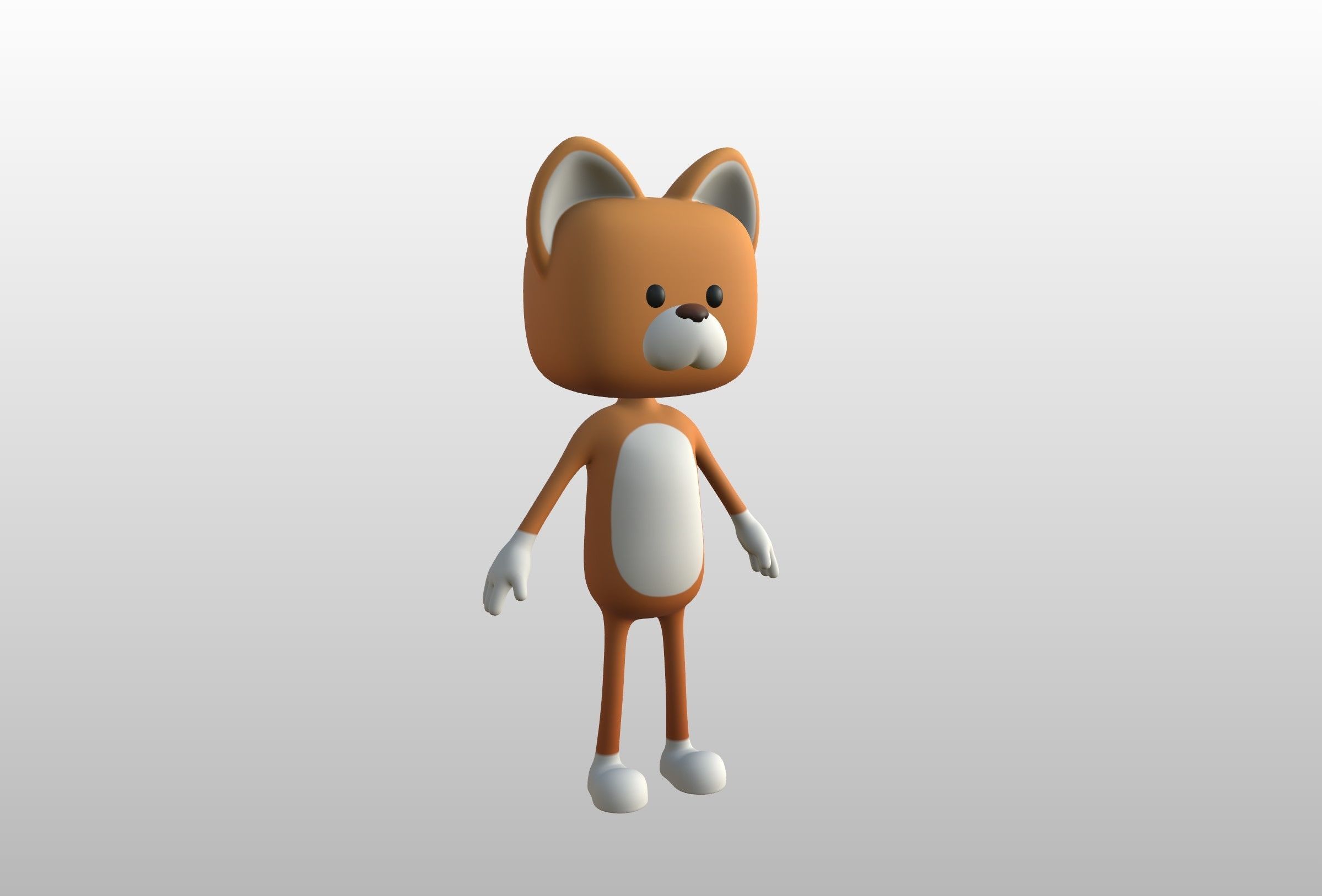 Mascot021 Frankie 3D model_12