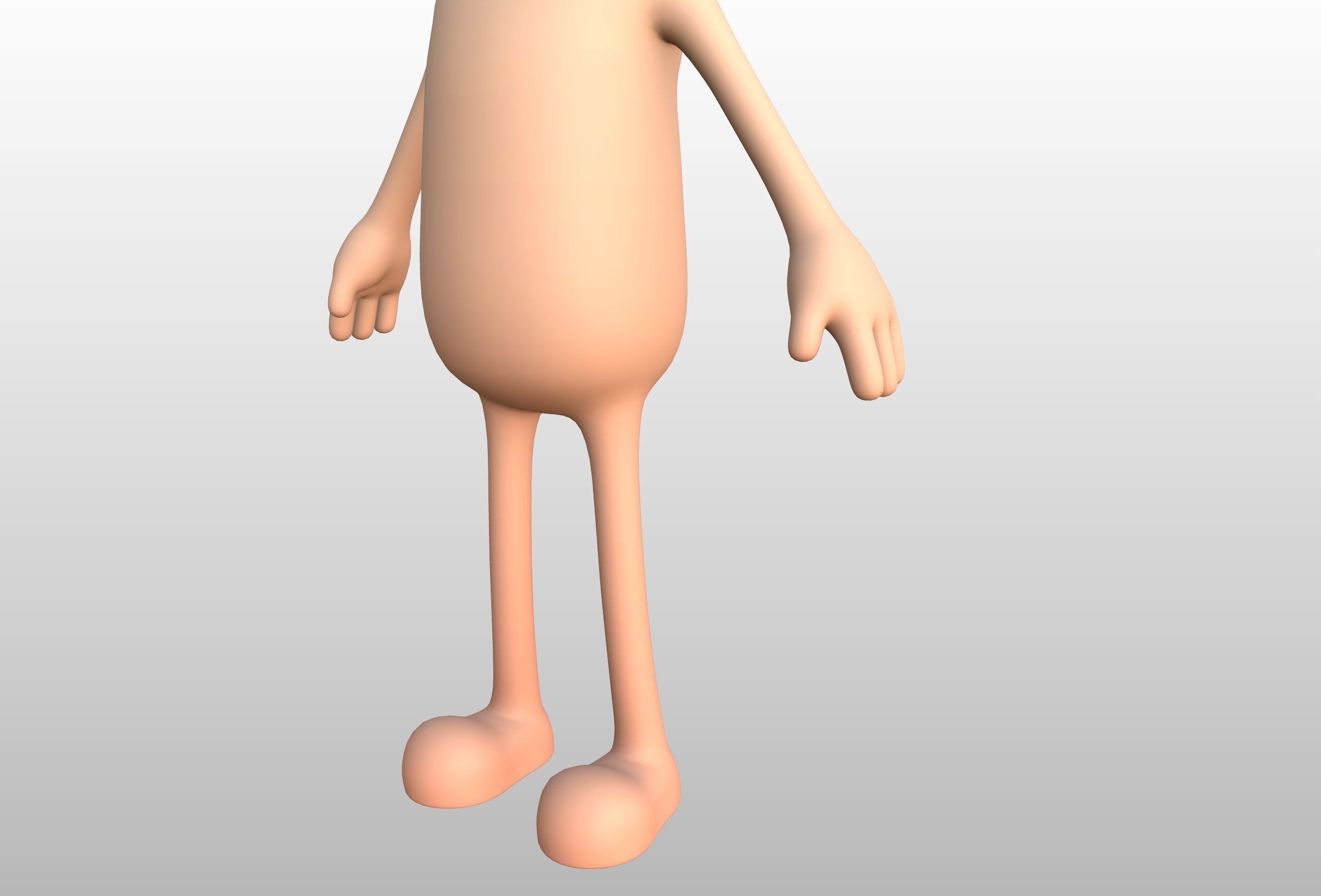 Stickman 3D model_22