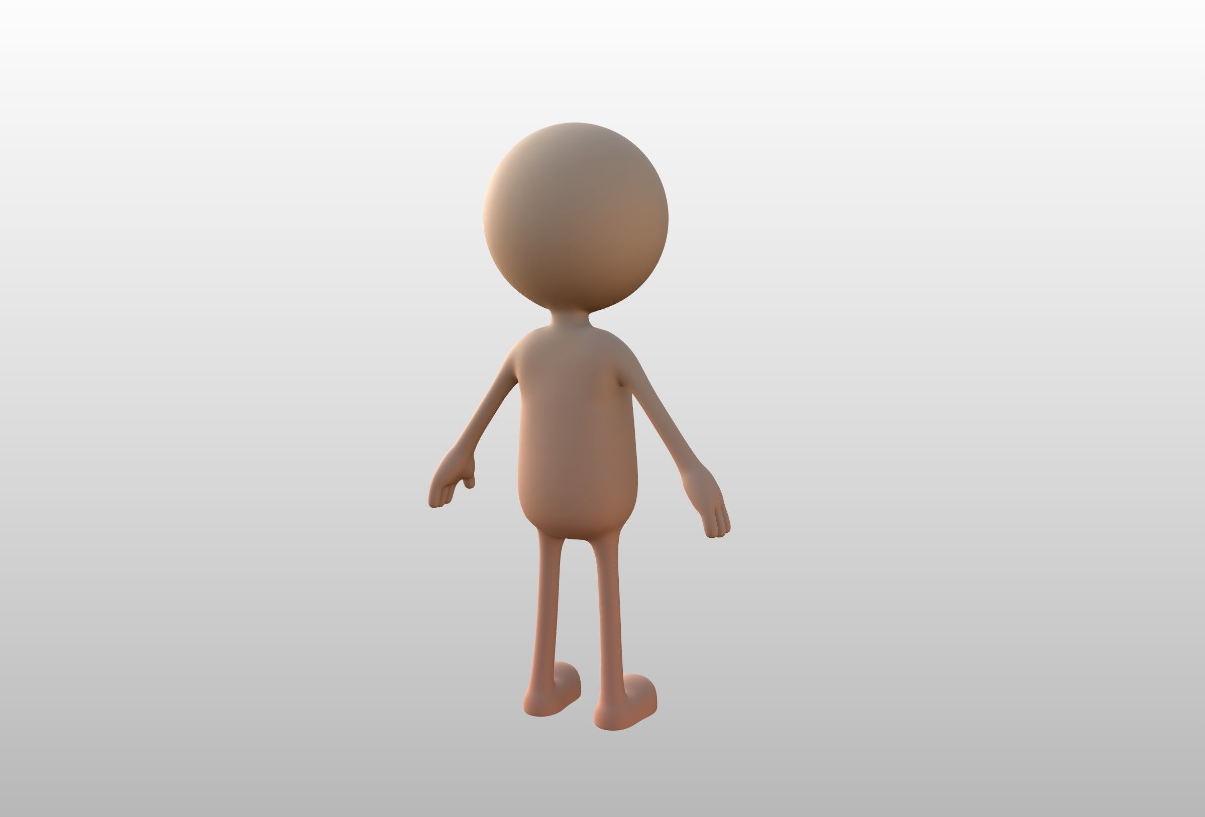 Stickman 3D model_18